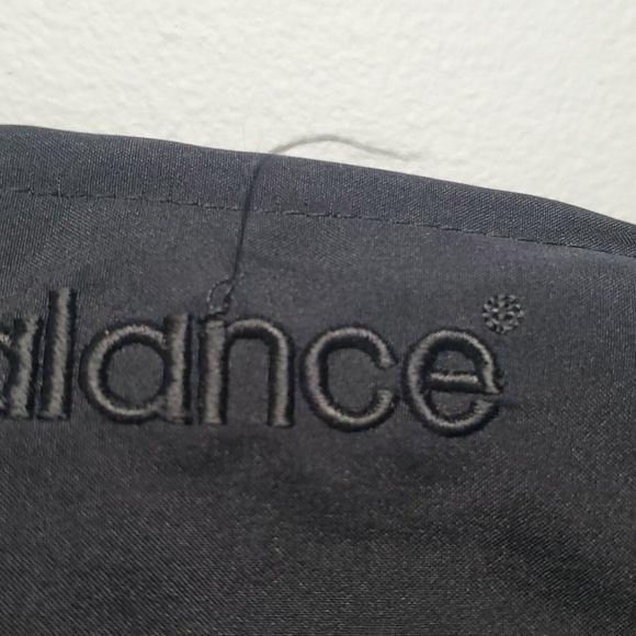 New Balance pants women's sz small S black elastic waist ankle zipper thin sheer - Picture 5 of 9